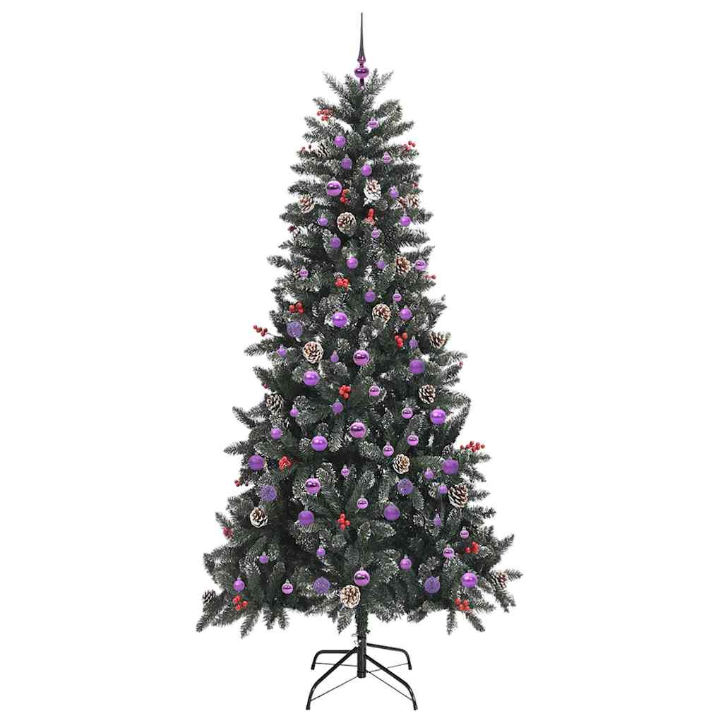 vidaXL Artificial Christmas Tree Green 240 cm 4