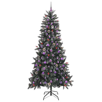 vidaXL Artificial Christmas Tree Green 240 cm 4