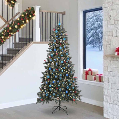 vidaXL Artificial Christmas Tree Green 240 cm 1