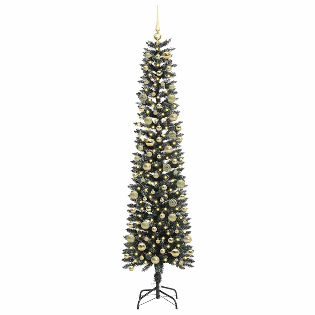 vidaXL Artificial Christmas Tree Green 210 cm 3