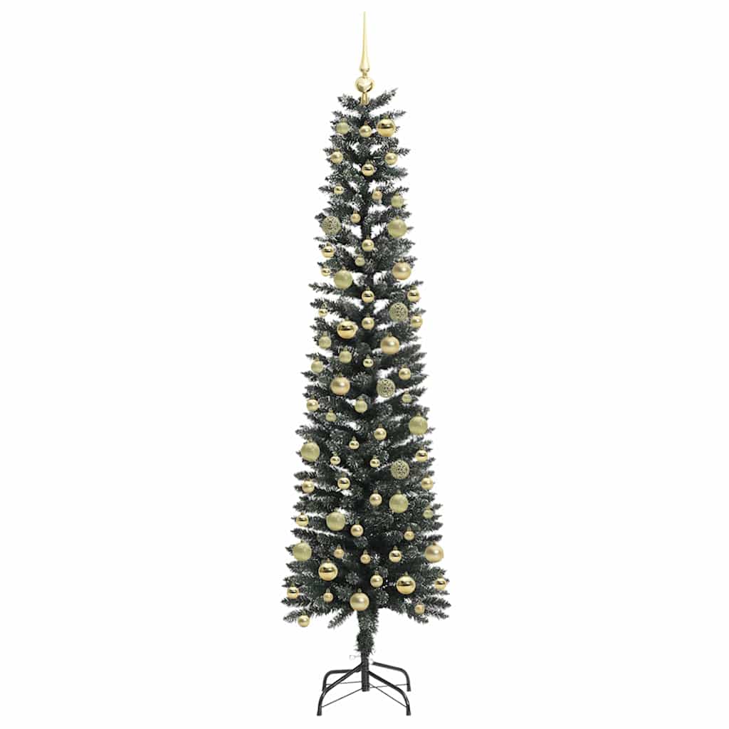 vidaXL Artificial Christmas Tree Green 210 cm 4