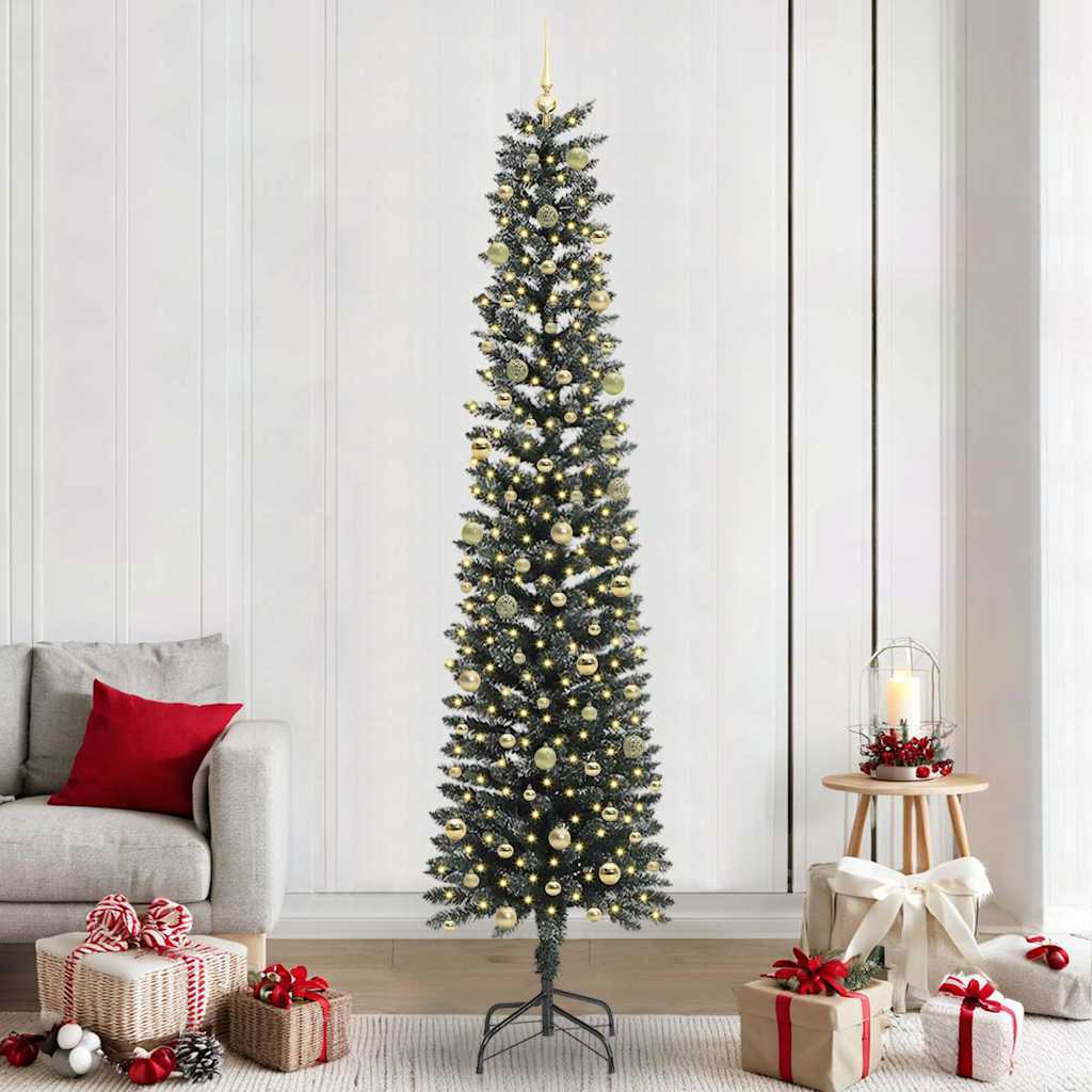vidaXL Artificial Christmas Tree Green 240 cm 1