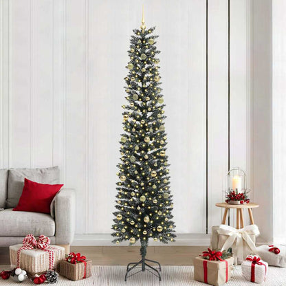 vidaXL Artificial Christmas Tree Green 240 cm 1