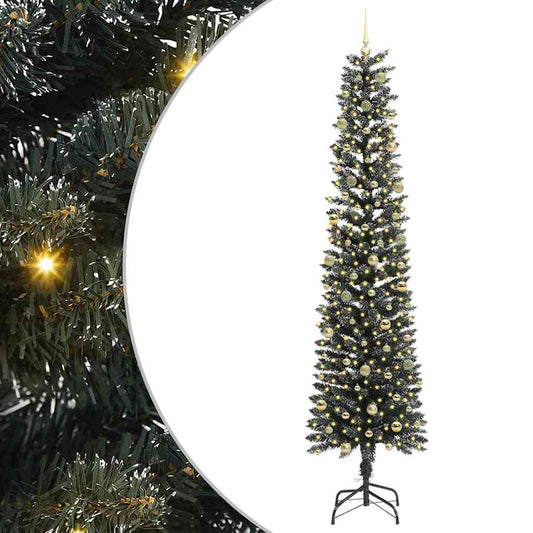 vidaXL Artificial Christmas Tree Green 240 cm 2
