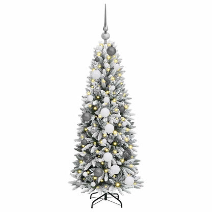 vidaXL Artificial Christmas Tree White 120 cm 3