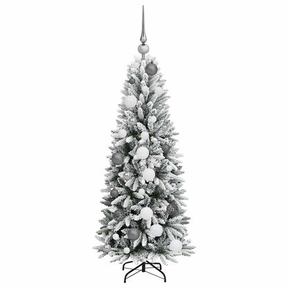 vidaXL Artificial Christmas Tree White 120 cm 4