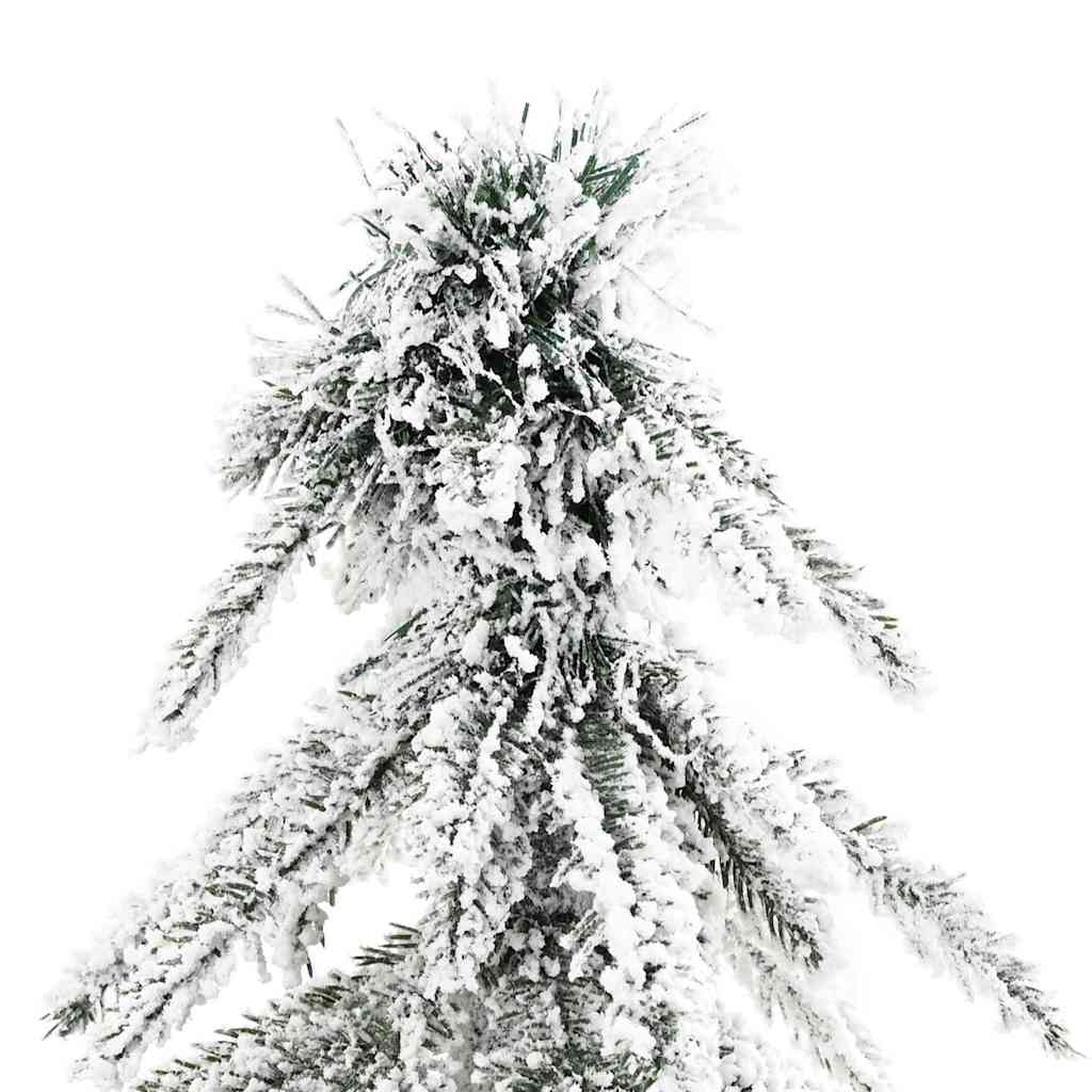 Christmas Tree White PE and Steel 120 cm with leds