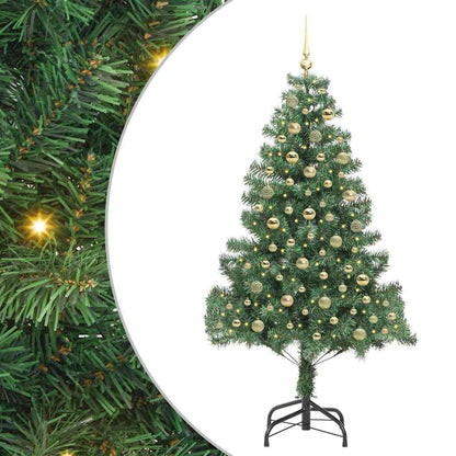 vidaXL Christmas Tree Green 180 cm PVC 2