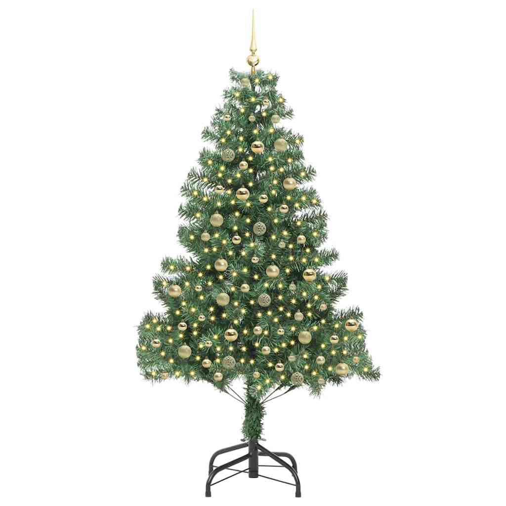 vidaXL Christmas Tree Green 210 cm PVC 3
