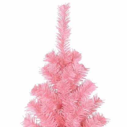 Christmas Tree PVC 180 cm Pink with 300 LEDs