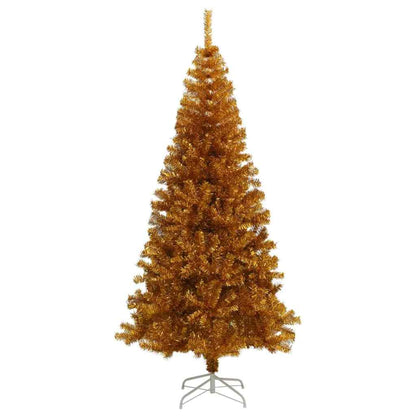 vidaXL Christmas Tree Gold 180 cm PET 4