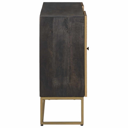 vidaXL Sideboard Brass 105 x 30 x 70 cm 4