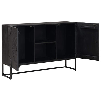 vidaXL Sideboard Black 105 x 30 x 68 cm 2