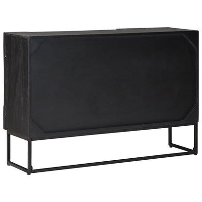 vidaXL Sideboard Black 105 x 30 x 68 cm 5