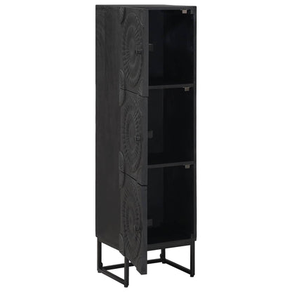 vidaXL Highboard Black 35 x 30 x 120 cm 4