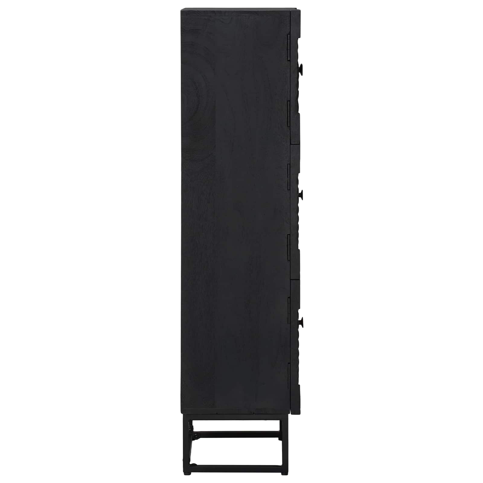 vidaXL Highboard Black 35 x 30 x 120 cm 6