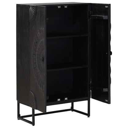 vidaXL Highboard Black 55 x 30 x 95 cm 4