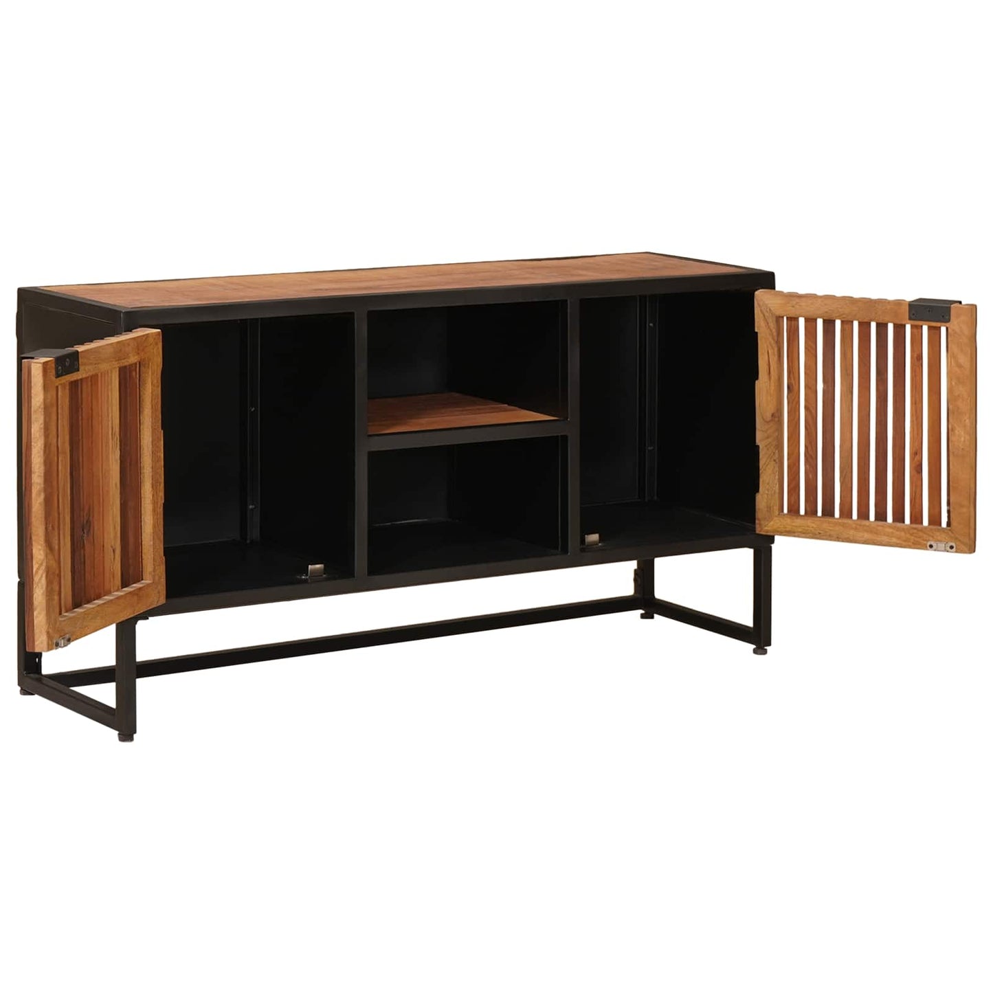 vidaXL Sideboard 105 x 30 x 55 cm Solid Mango Wood and Engineered Wood 5