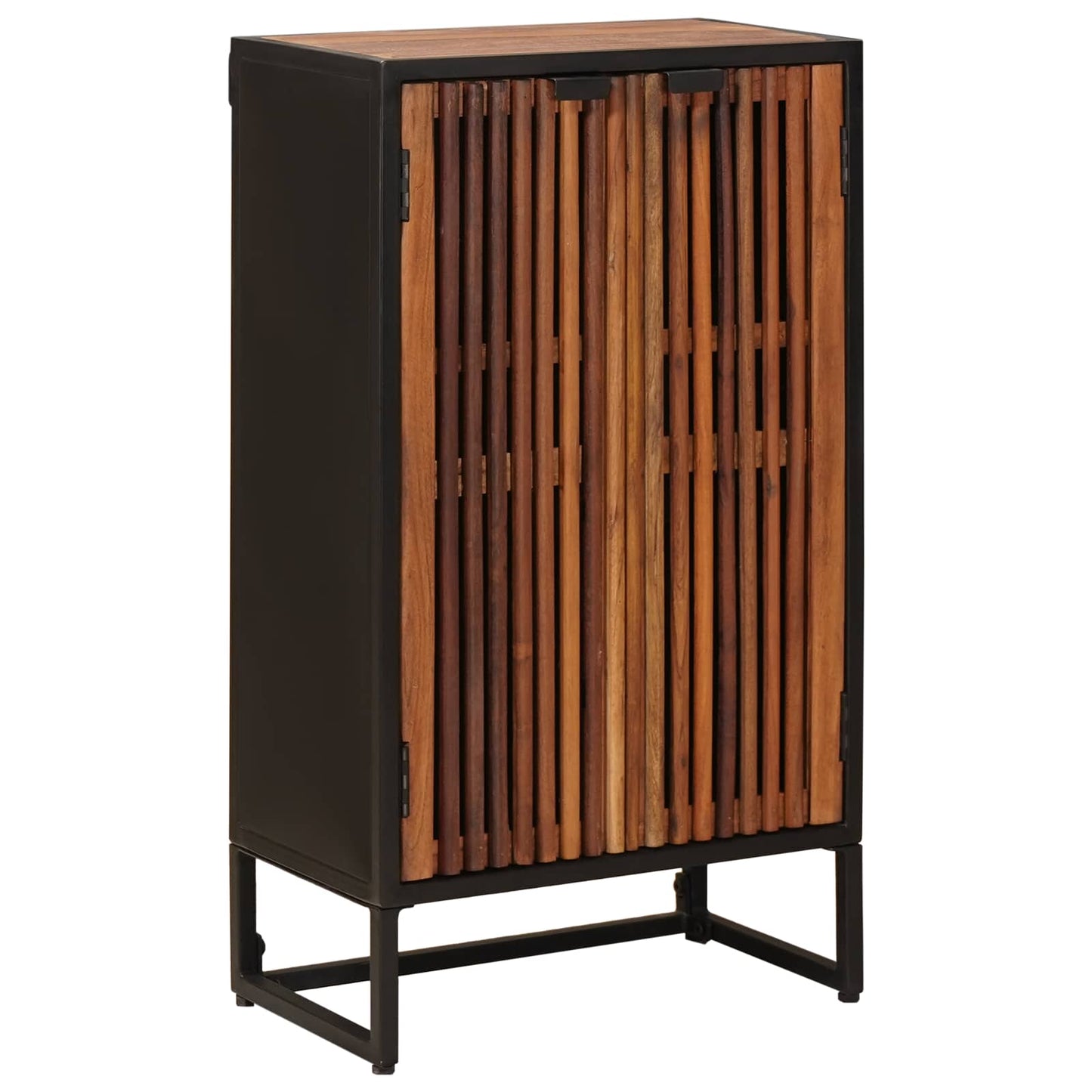 vidaXL Highboard 53 x 30 x 95 cm Solid Mango Wood and Engineered Wood 2