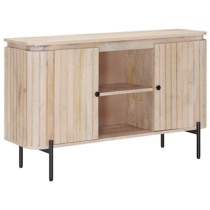 vidaXL Sideboard 105 x 30 x 65 cm Solid Mango Wood and Engineered Wood 1