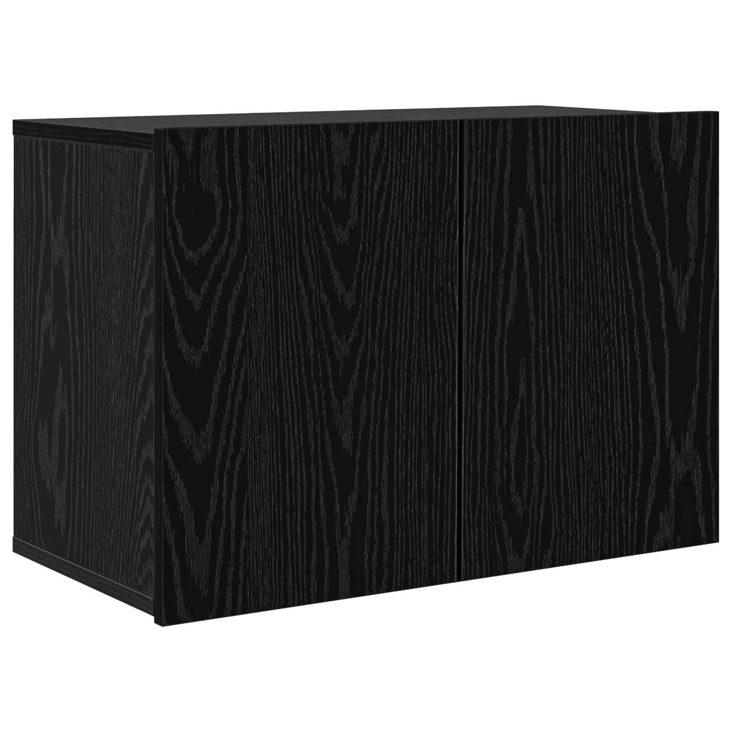 vidaXL TV Wall Unit 5 pcs Black oak Engineered Wood 6