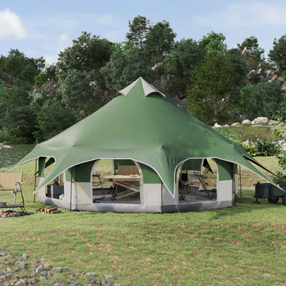 vidaXL Family Tent 185T Polyester with PU Coating