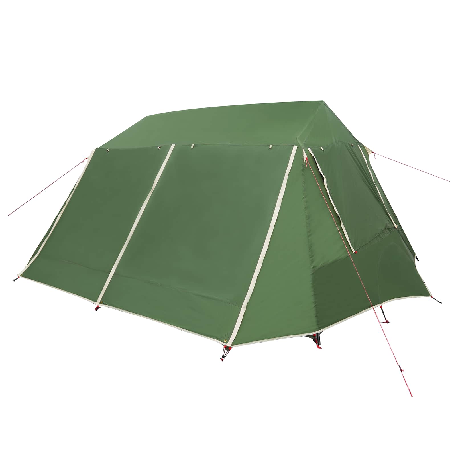 vidaXL Tunnel Tent Green 400 x 278 x 182 cm 3
