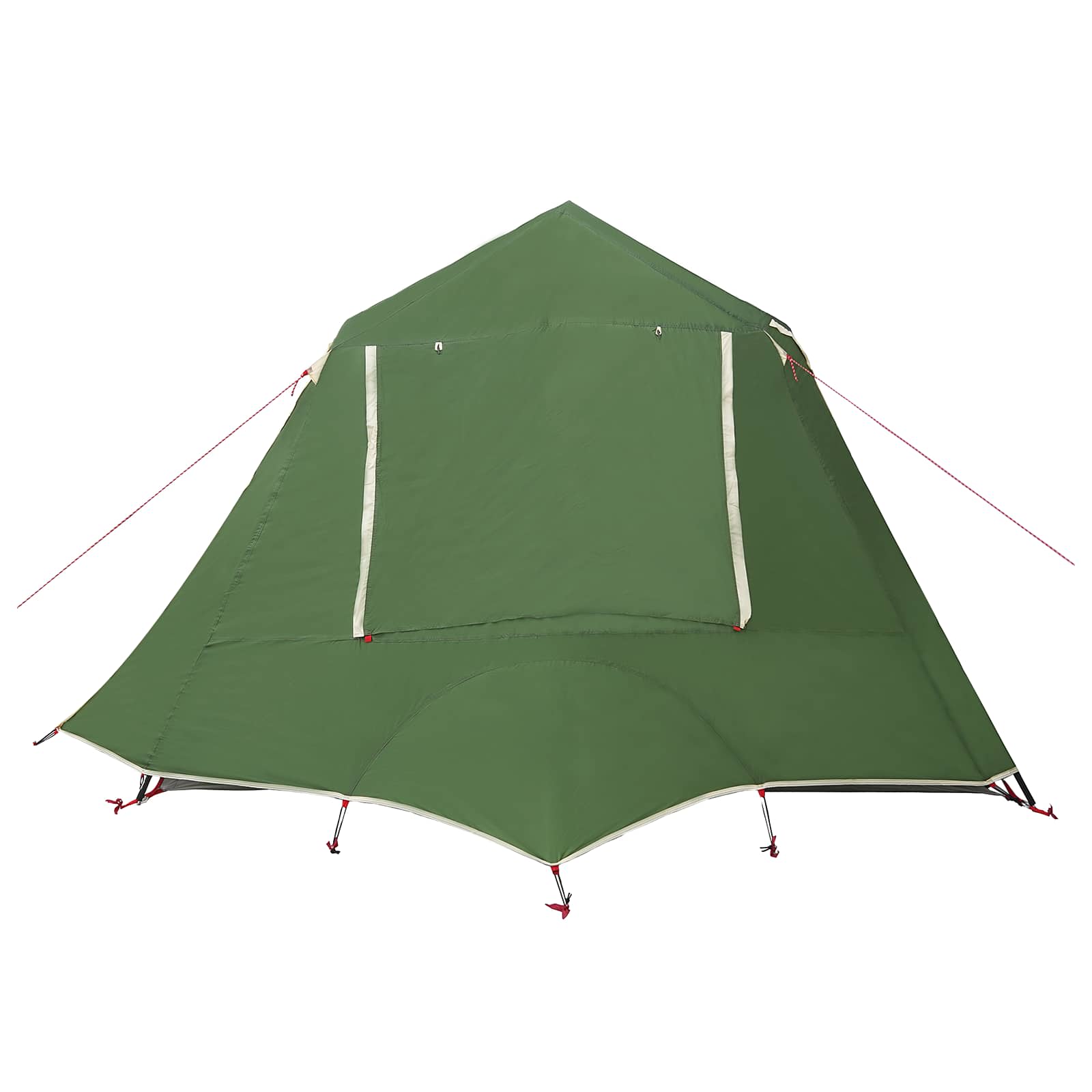 vidaXL Tunnel Tent Green 400 x 278 x 182 cm 6