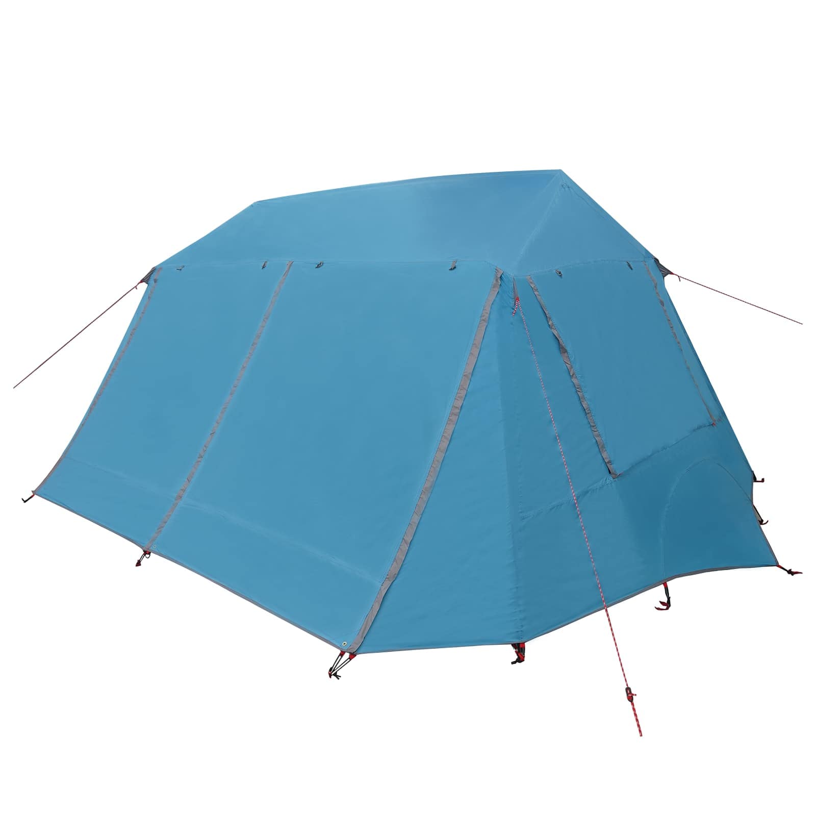 vidaXL Tunnel Tent Blue 400 x 278 x 182 cm 3