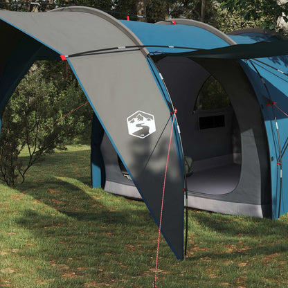 vidaXL Tunnel Tent 6-Person Blue 185T Polyester with PU Coating 3