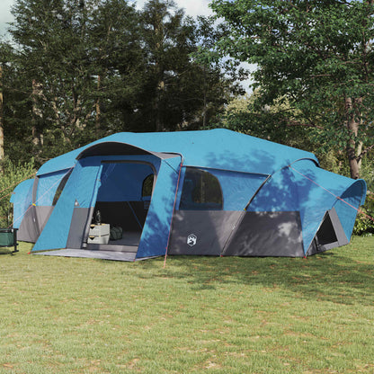 vidaXL Family Tent with Rainfly Water-resistant 18-Person Blue 1