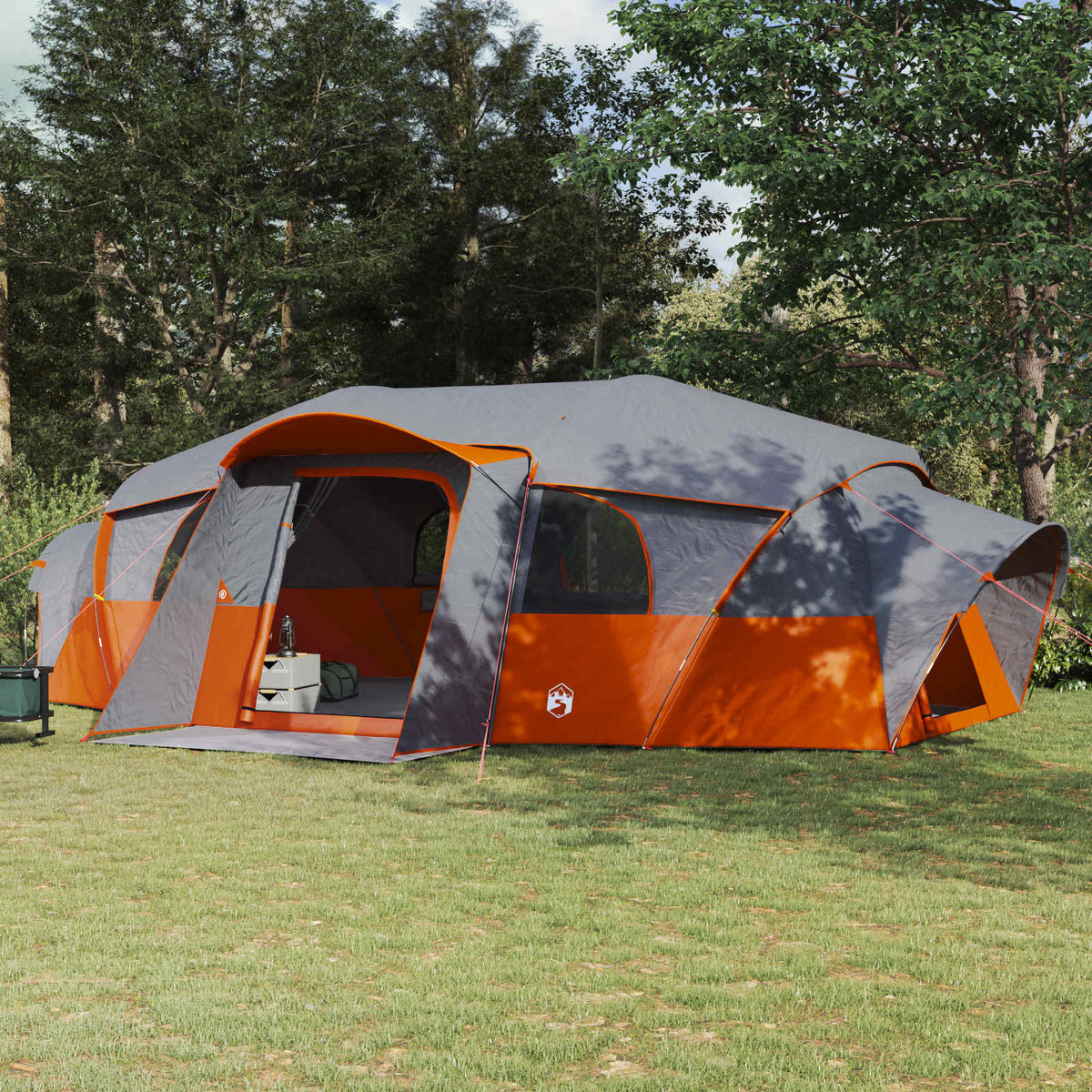 vidaXL Family Tent with Rainfly Water-resistant 18-Person 1