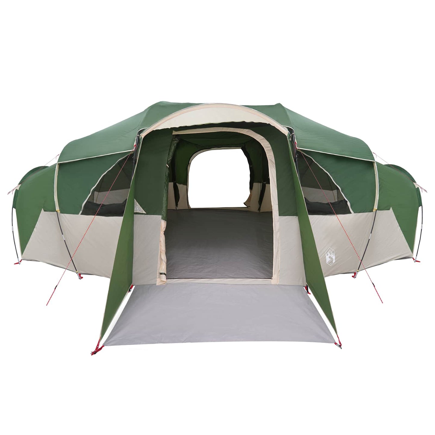 vidaXL Family Tent with Rainfly Water-resistant 10-Person Green 4