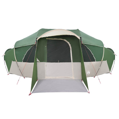 vidaXL Family Tent with Rainfly Water-resistant 10-Person Green 5