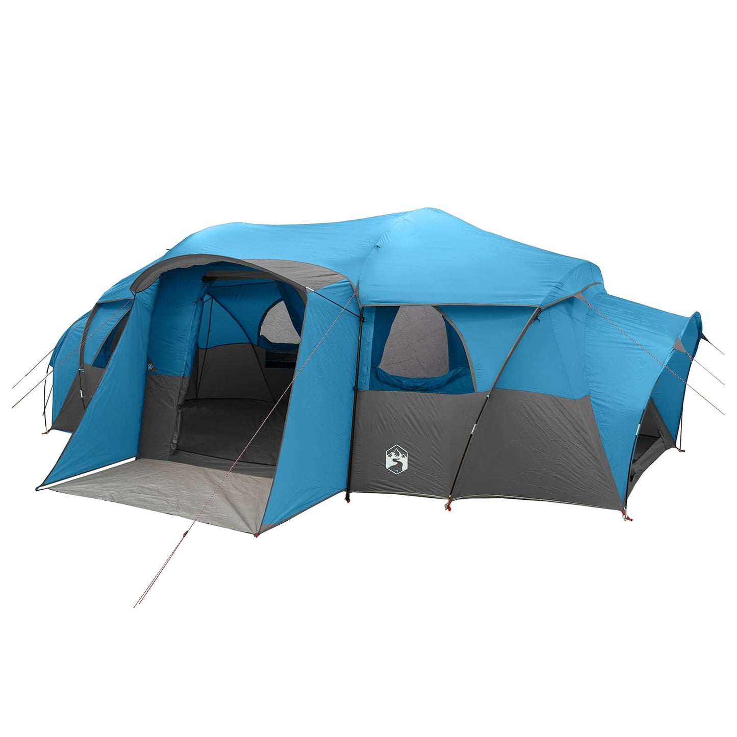 vidaXL Family Tent with Rainfly Water-resistant 10-Person Blue 2