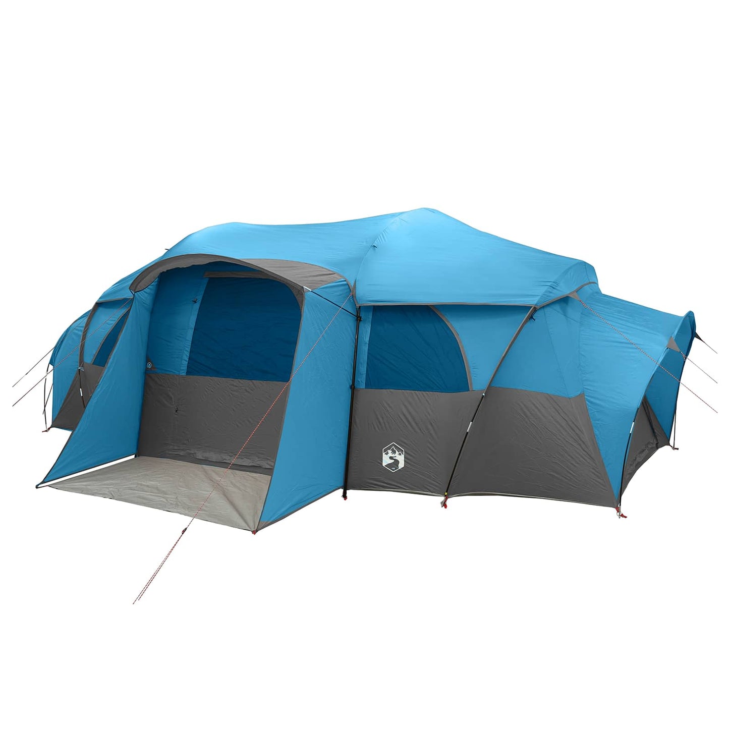 vidaXL Family Tent with Rainfly Water-resistant 10-Person Blue 3