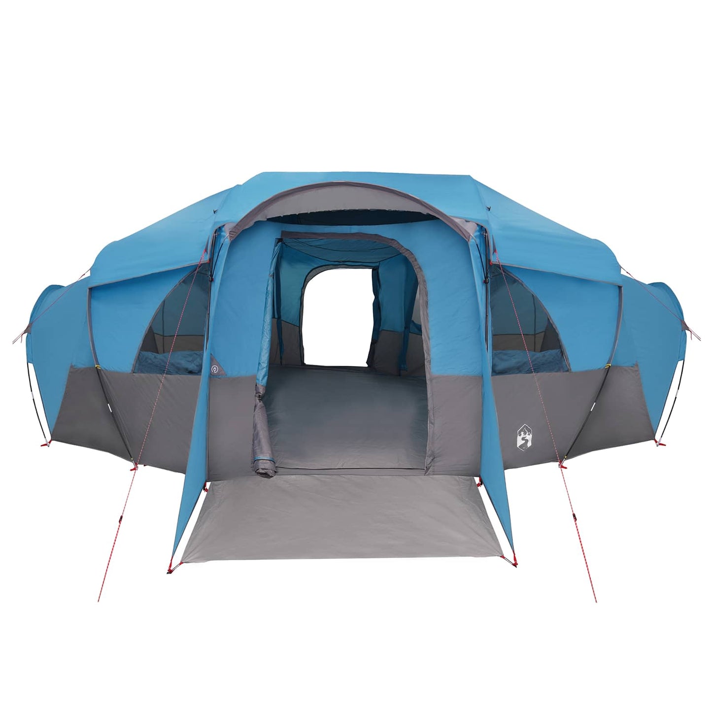 vidaXL Family Tent with Rainfly Water-resistant 10-Person Blue 4