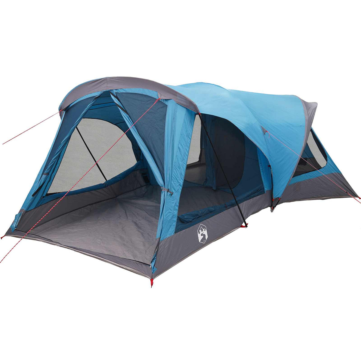 vidaXL Family Tent 14-Person Blue 185T Polyester with PU Coating 2