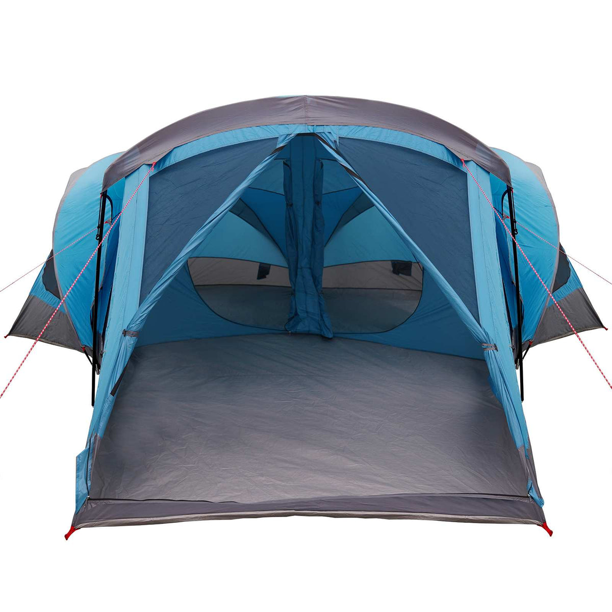 vidaXL Family Tent 14-Person Blue 185T Polyester with PU Coating 5