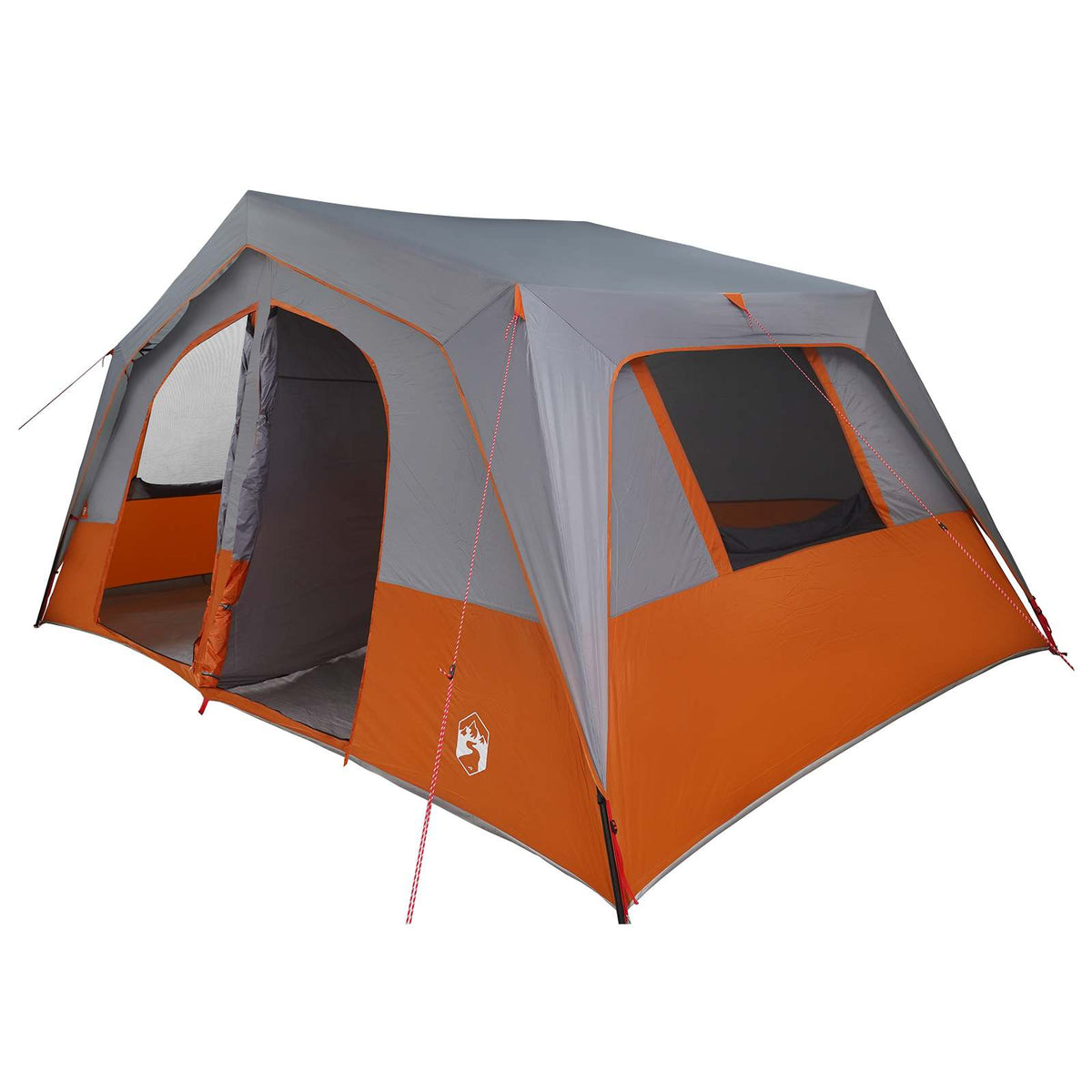 vidaXL Family Tent Grey and Orange 533 x 312 x 230 cm 2