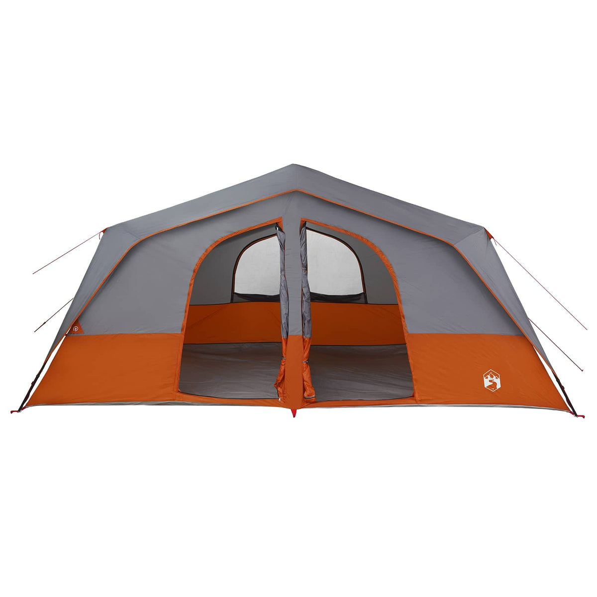 vidaXL Family Tent Grey and Orange 533 x 312 x 230 cm 4