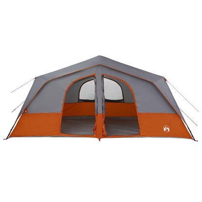 vidaXL Family Tent Grey and Orange 533 x 312 x 230 cm 4