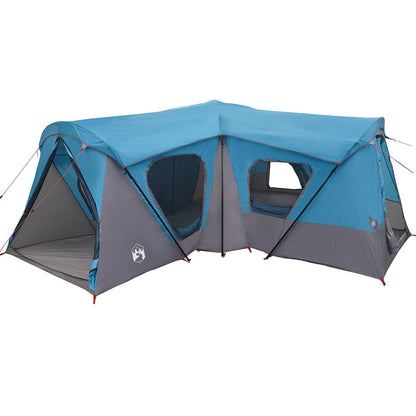 Family Tent 14-Person 185T Polyester with PU Coating Blue