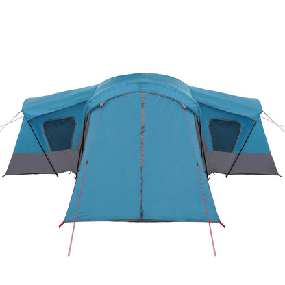 vidaXL Family Tent 14-Person Blue 185T Polyester with PU Coating 6