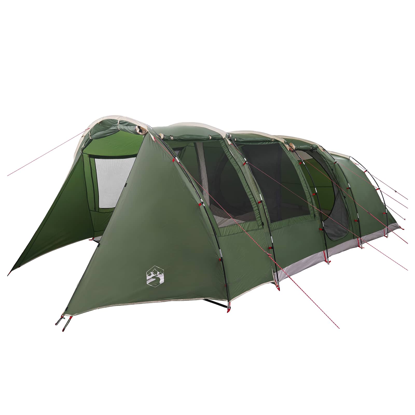 vidaXL Tunnel Tent 675 x 392 x 210 cm Green 2