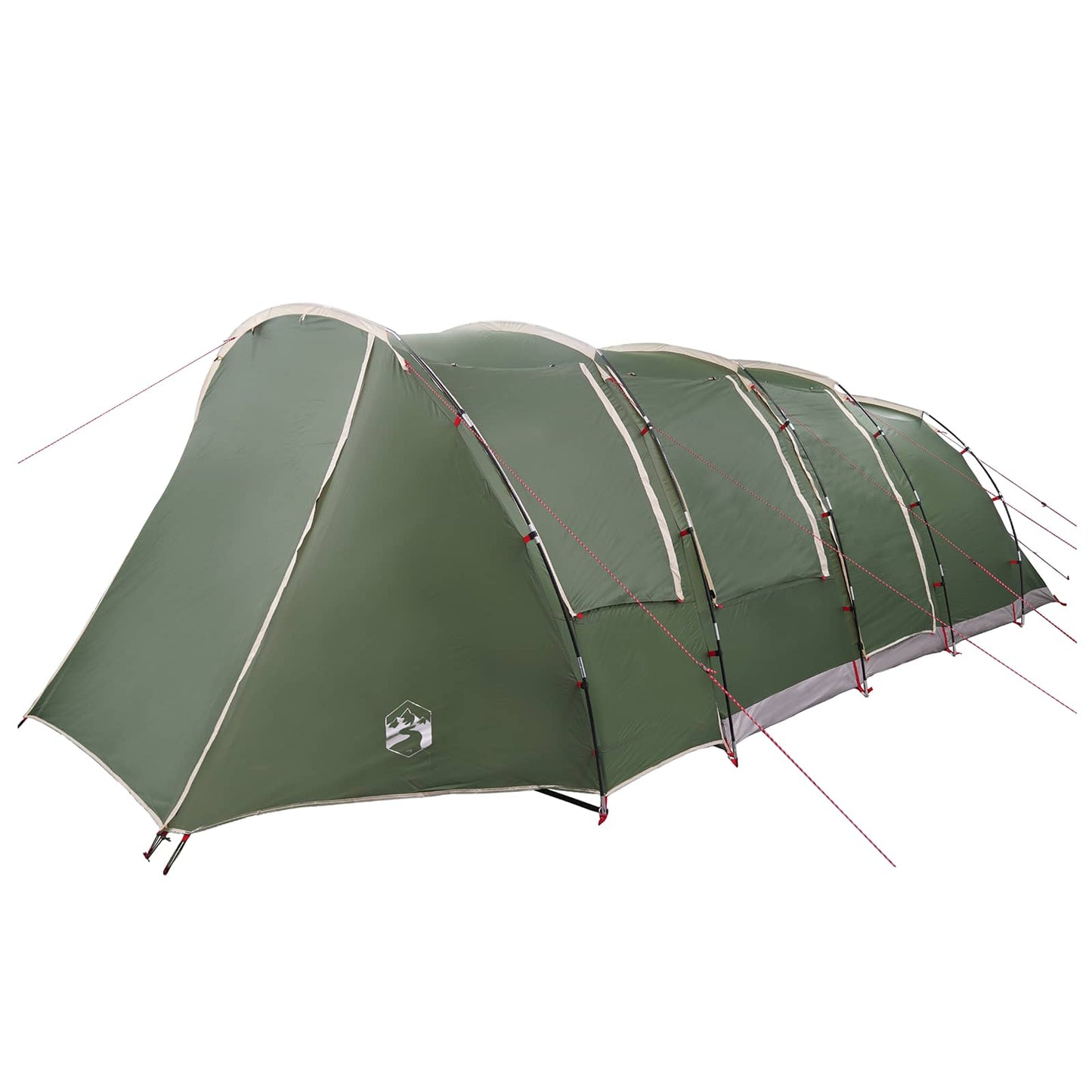vidaXL Tunnel Tent 675 x 392 x 210 cm Green 3