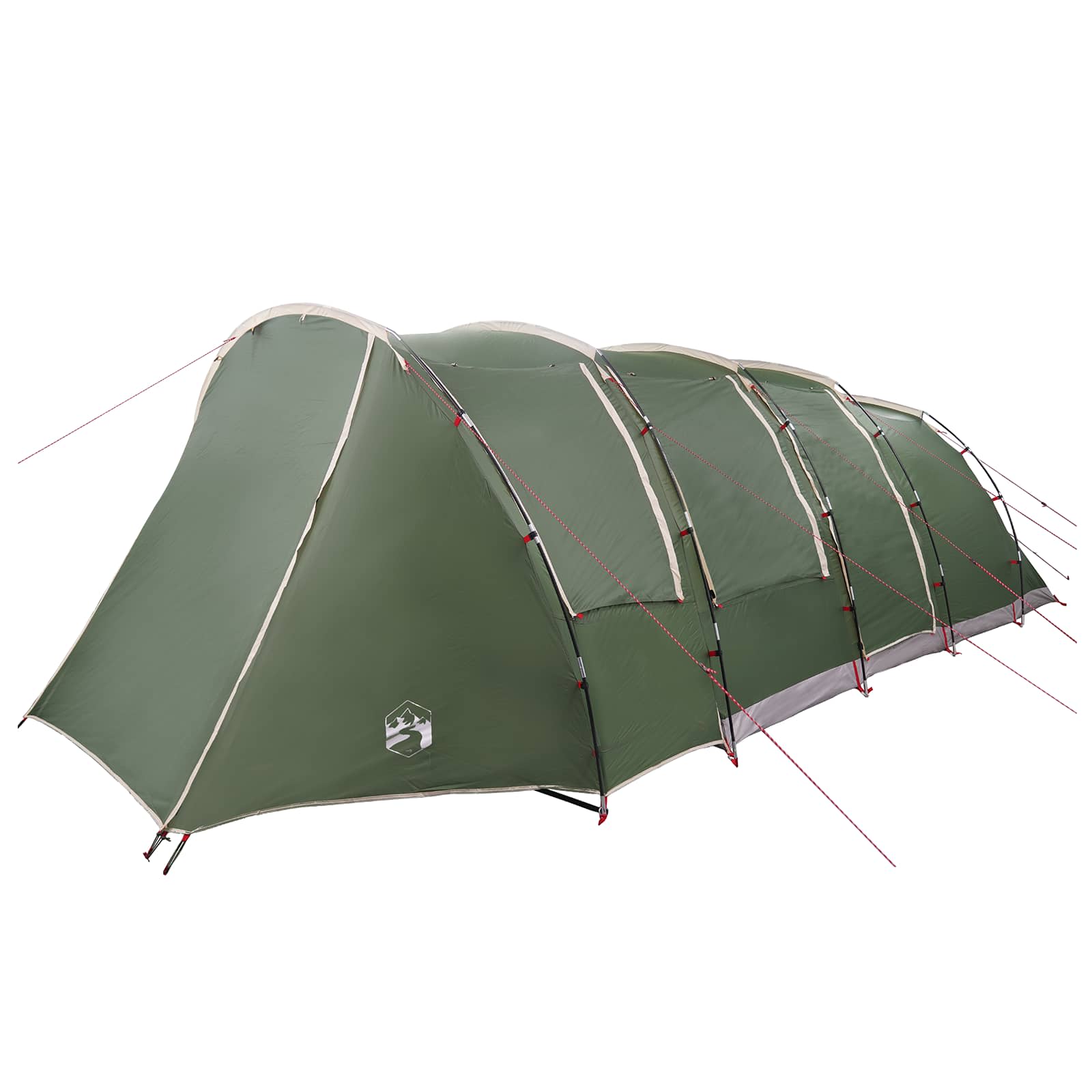 vidaXL Tunnel Tent 675 x 392 x 210 cm Green 3