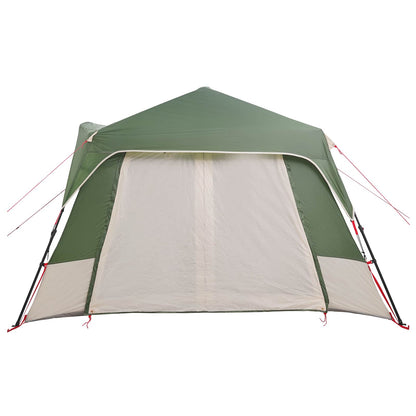 vidaXL Instant Tent 8-Person Green 185T Polyester with PU Coating 6