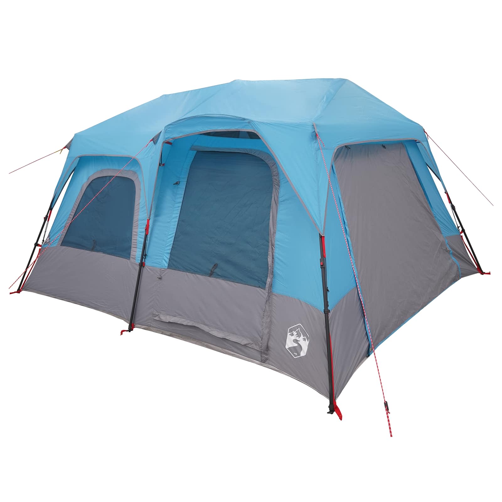 vidaXL Instant Tent 8-Person Blue 185T Polyester with PU Coating 3
