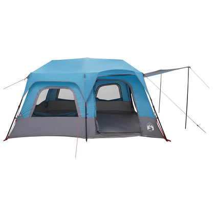 vidaXL Instant Tent 8-Person Blue 185T Polyester with PU Coating 4